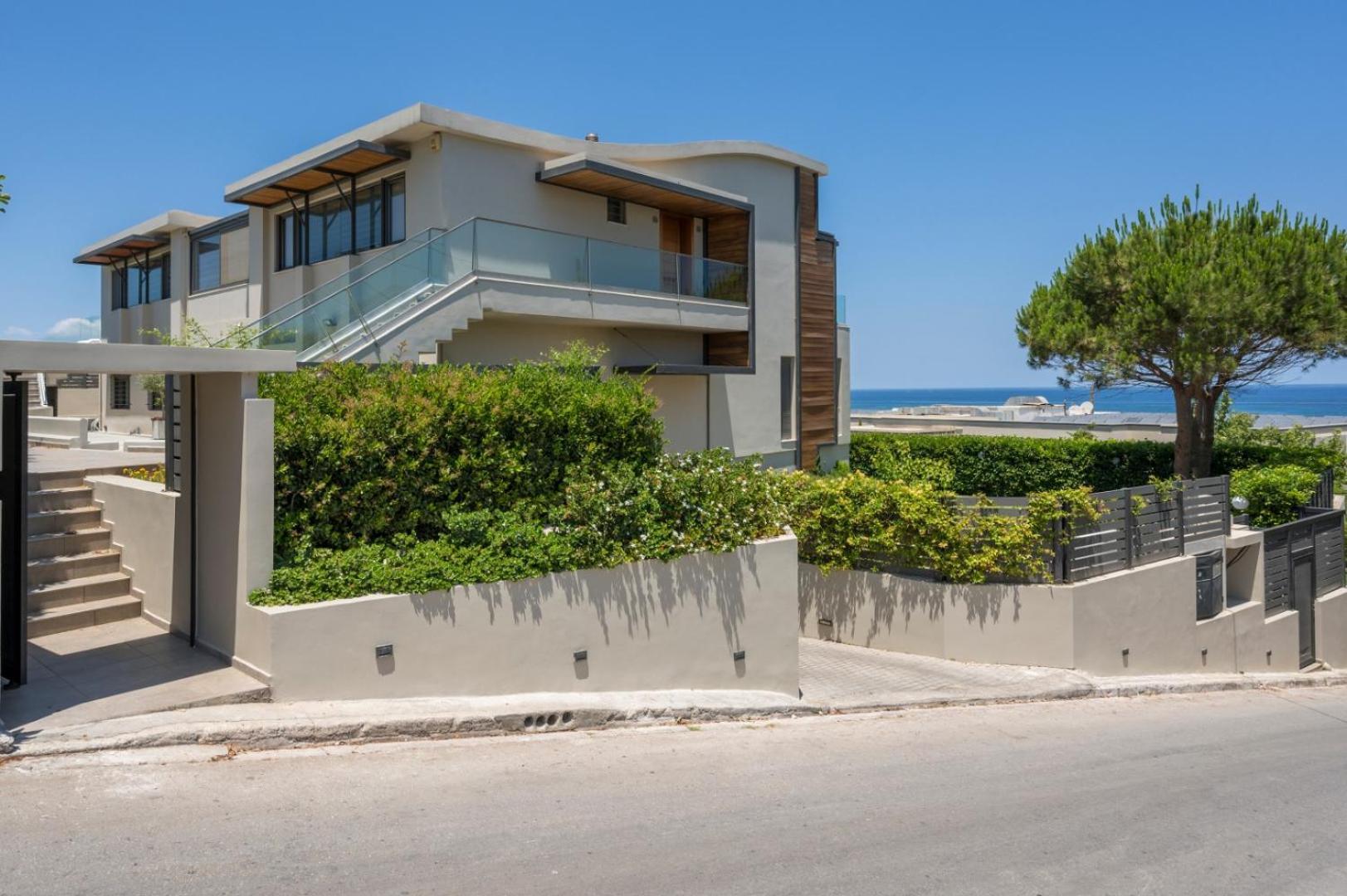 Luxury Villa Near The Sea Meliti Luxury Villa Kato Daratso Exteriér fotografie