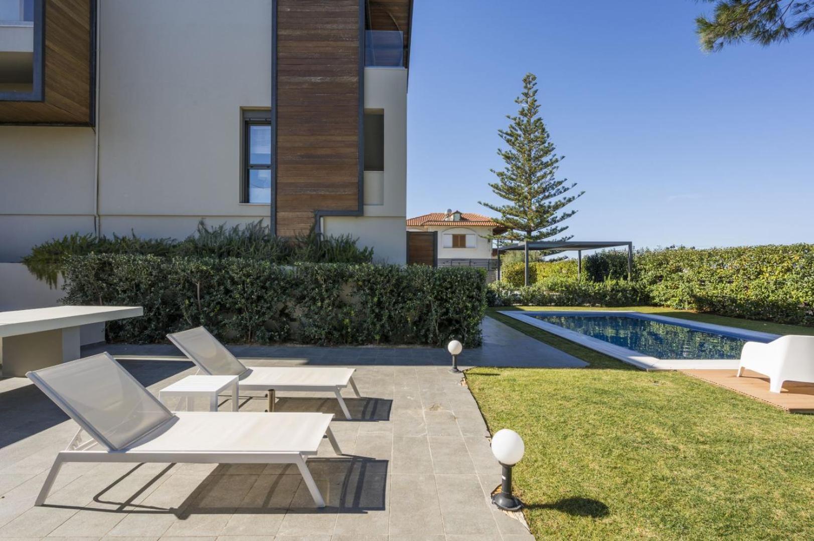 Luxury Villa Near The Sea Meliti Luxury Villa Kato Daratso Exteriér fotografie