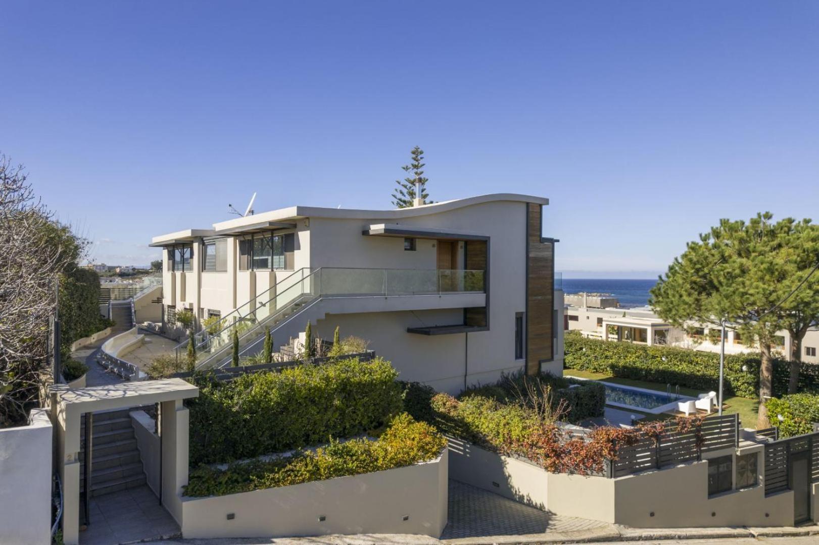 Luxury Villa Near The Sea Meliti Luxury Villa Kato Daratso Exteriér fotografie