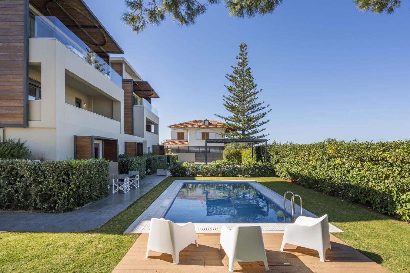 Luxury Villa Near The Sea Meliti Luxury Villa Kato Daratso Exteriér fotografie